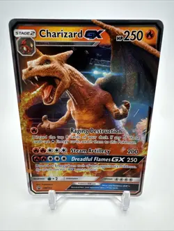 Pokemon TCG Charizard GX SM Black Star Promo SM195 Promo - Image 1