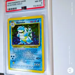 1999 Pokemon Blastoise PSA 8 NM-MT Base Set Holo Rare 2/102 Wizards of the Coast - Image 2