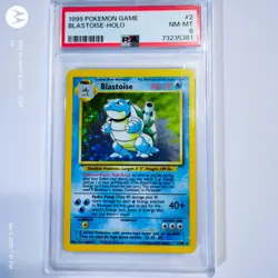 1999 Pokemon Blastoise PSA 8 NM-MT Base Set Holo Rare 2/102 Wizards of the Coast - Image 3