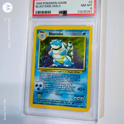 1999 Pokemon Blastoise PSA 8 NM-MT Base Set Holo Rare 2/102 Wizards of the Coast - Image 5