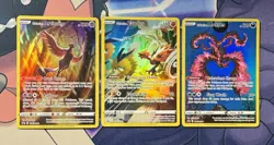 Pokemon Galarian Moltres, Galarian Articuno, Galarian Zapdos Promo Set LP-NM - Image 1