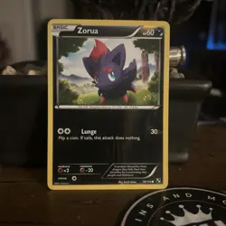 Zorua Reverse Foil Pokemon Black & White Base Set #70 - Image 1