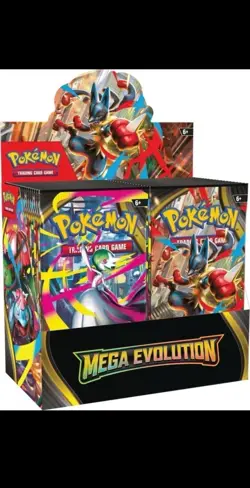 PRESALE Pokemon TCG Mega Evolution Booster Display Box (36 Packs) New & Sealed - Image 1