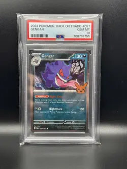 2024 Pokemon Trick or Trade Gengar 057/091 PSA 10 - Image 1