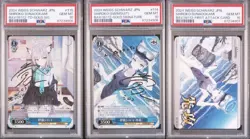 Weiss Schwarz Trading Card Shiroko Sunookami TDSP SP PSA10 3 Card Set - Image 1