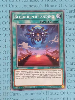 BODE-EN090 Beetrooper Landing Yu-Gi-Oh Card 1st Edition New - Image 1