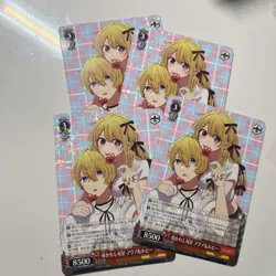 Weiss Schwarz Aqua & Ruby RR Playable Used Condition Individual Card - Image 1