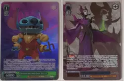 Weiss Schwarz Stitch SP Trading Card Draconic Mage Maleficent - Image 1