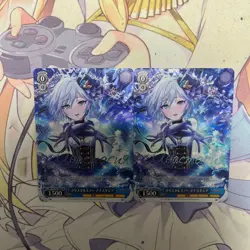 Weiss Schwarz Anastasia Co Crystal Snow Signed Trading Card Play - Image 1