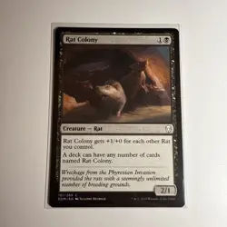 MTG Magic the Gathering Rat Colony (101/269) Dominaria DOM NM/M - Image 1