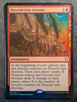 Descent into Avernus - Foil - Commander Legends: Battle for Baldur's Gate (MTG) - Image 1