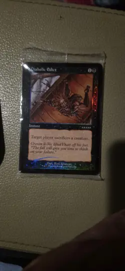 MTG Diabolic Edict Foil Arena 2001 Promo Sealed 5 Pack Magic The Gathering - Image 3