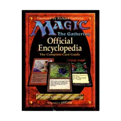 WOTC MTG Player's Guides Official Encyclopedia #1 (Card Back Cover) Fair - Image 1