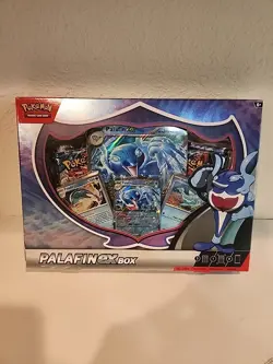 Pokemon TCG: Palafin ex Jumbo Box NEW/SEALED (4 Card Packs) - Free Shipping - Image 1