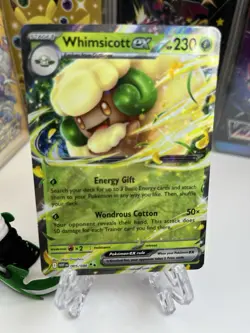 Whimsicott EX 005/086 White Flare Holo Double Rare NM English Pokemon TCG - Image 1