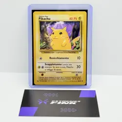 CARTA POKEMON CARD PIKACHU 58/102 - ITA - SET BASE UNLIMITED - NEAR MINT - Image 1