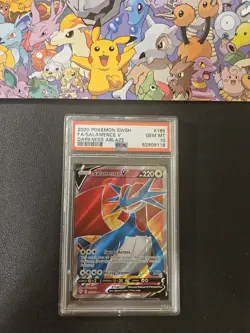 Salamence V 185/189 Darkness Ablaze Full Art 2020 Pokemon TCG PSA 10 Gem Mint - Image 1