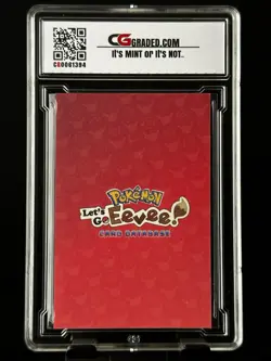 Eevee CG Pristine 10 Card Database Let’s Go CGC PSA Pokemon 2025 - Image 2