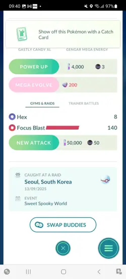 Pokemon Go Shiny Gengar Halloween Costume - Image 2