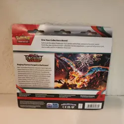 Pokemon TCG Scarlet & Violet - Obsidian Flames Booster Blister - 3 Packs - Image 2