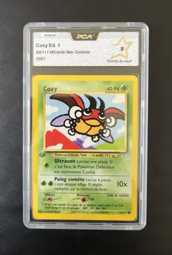CARTE POKEMON COXY 63/111 EDITION 1 - NEO GENESIS - PCA 9 - WIZARDS - Image 1