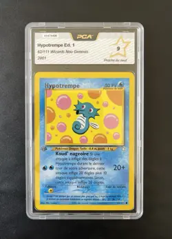 CARTE POKEMON HYPOTREMPE 62/111 EDITION 1 - PCA 9 - NEO GENESIS - WIZARDS - Image 1