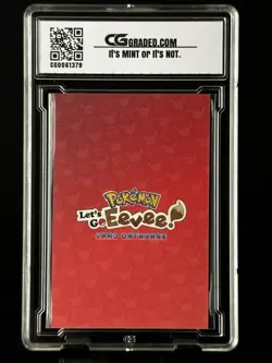 SHINY Eevee CG Pristine 10 Card Database Let’s Go CGC PSA Pokemon 2025 - Image 2