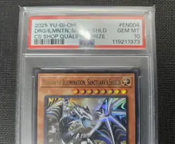 Yugioh WCS 2024 Replica Dragon of illumination sanctuary's shield 2025-EN004 PSA - Image 3