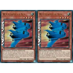 W-CATAPULTA ALA 2x • (W-Wing Catapult) • Ultra R SP • LCKC IT083 • Unl • Yugioh! - Image 1