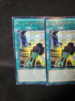 3x NM U.A. Turnover Tactics SECE-EN089 Rare 1st Edition YuGiOh Playset TCG CCG - Image 2