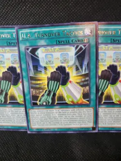 3x NM U.A. Turnover Tactics SECE-EN089 Rare 1st Edition YuGiOh Playset TCG CCG - Image 3