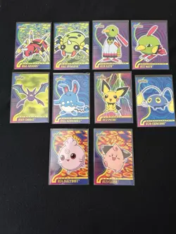 Pokemon Topps Johto Non-Holo Lot of 10 Cards! - Image 1