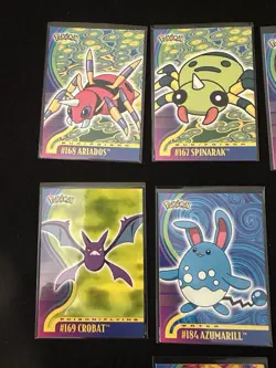Pokemon Topps Johto Non-Holo Lot of 10 Cards! - Image 2