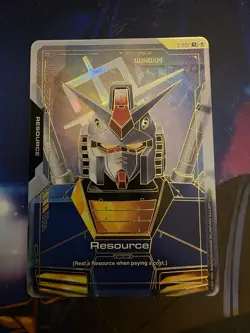 Gundam Card Game: Resource (R-002) (C++) - Newtype Rising (GD01) - Image 1
