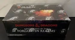 Magic the Gathering-Adventures in Forgotten Realms Draft Boosters-Factory Sealed - Image 1