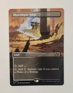 Mtg Aetherdrift Bleachbone Verge Borderless NM - Image 1