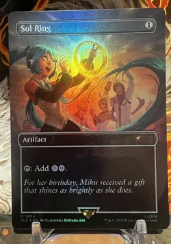 MTG | Sol Ring 1604 ✨FOIL✨- Secret Lair Hatsune Miku Digital Sensation EN - Image 1