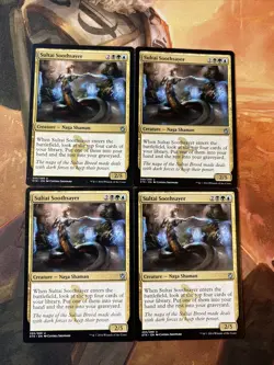 X4 Sultai Soothsayer Khans of Tarkir MTG Magic - Image 1