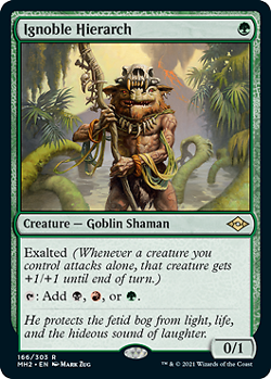 MTG - Ignoble Hierarch, Modern Horizons 2 - Image 1