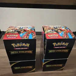 Pokemon TCG Mega Evolution Half Booster Box NOT SEALED (18 packs) - Image 1