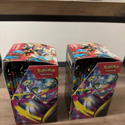 Pokemon TCG Mega Evolution Half Booster Box NOT SEALED (18 packs) - Image 2