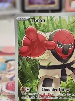 Throh 128/086 IR English - Pokemon TCG Black Bolt, Freshly Packed - Image 2