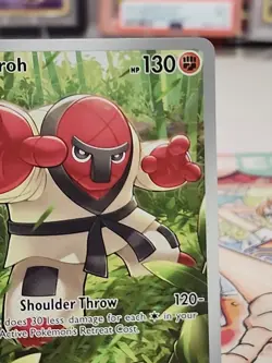 Throh 128/086 IR English - Pokemon TCG Black Bolt, Freshly Packed - Image 3