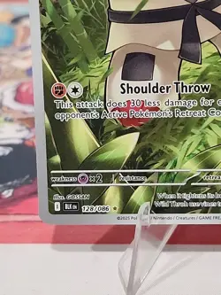 Throh 128/086 IR English - Pokemon TCG Black Bolt, Freshly Packed - Image 4