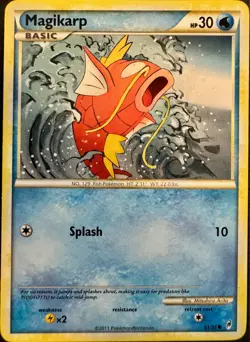 Magikarp 61/95 Pokemon Call of Legends CL 2011 NM Vintage English - Image 1