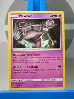 Mewtwo 75/214 Non-Holo Rare - Sun & Moon: Unbroken Bonds - Pokemon TCG - Image 3