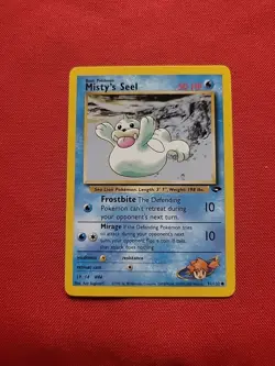Pokemon: Misty's Dewgong #54/132 & Misty's Seel #91/132 Gym Challenge - LP -M30 - Image 3