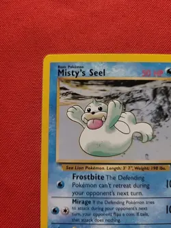 Pokemon: Misty's Dewgong #54/132 & Misty's Seel #91/132 Gym Challenge - LP -M30 - Image 4