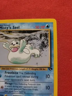 Pokemon: Misty's Dewgong #54/132 & Misty's Seel #91/132 Gym Challenge - LP -M30 - Image 5