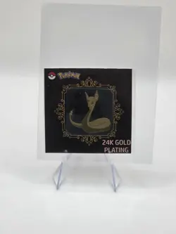 Dragonair 24k Gold Plated Pokemon Korean Sticker NM - Image 1